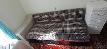 Прямой диван, Б/у