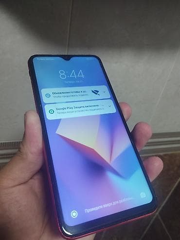 p 30: Redmi, Redmi 9C, Б/у, 64 ГБ, цвет - Оранжевый, 2 SIM — 2