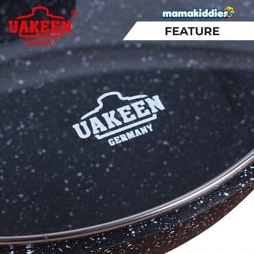 uakeen сковорода: Uakeen Germany 12шт Гранитный антипригарный индукционный набор посуды — 2