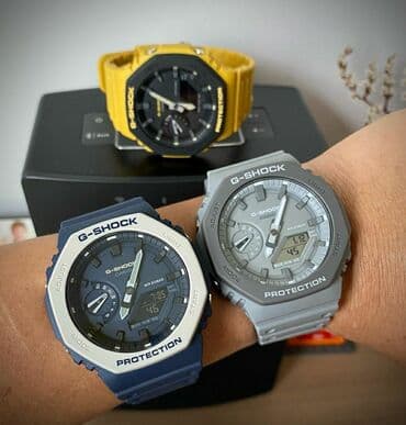 купить часы хублот: G-shock модель часов ga-2110 ___ функции : секундомер, будильник — 6