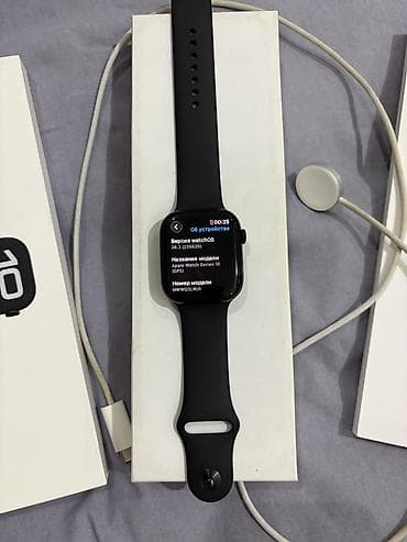 garmin 970 forerunner: Apple Watch Series 10 (модель MWWG3L/A), корпус 46 мм, цвет Midnight — 4