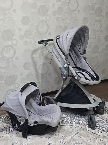 Детская коляска-трансформер с автокреслом-переноской (travel system) — 2