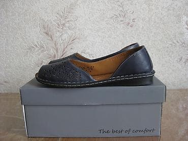 Женская обувь: Продаются балетки Синий цвет 38 размер В очень хорошем состоянии — 7