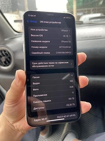 iphone plus: IPhone Xs, Серебристый — 4