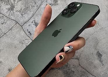 true: IPhone 13 Pro, Б/у, 256 ГБ, Alpine Green, Коробка, 81 % — 2