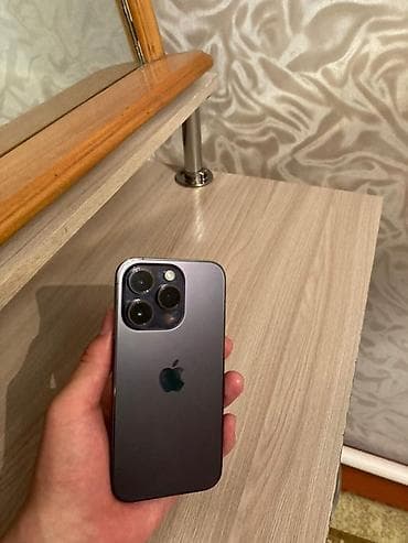 iphone pro 14: IPhone 14 Pro, Б/у, 256 ГБ, Графит, Защитное стекло, 90 % — 4