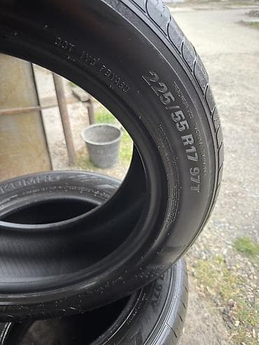 Шины 225 / 55 / R 17, Лето, Комплект, Легковые, Корея, Kumho at lalafo.kg Шины 225 / 55 / R 17, Лето, Комплект, Легковые, Корея, Kumho