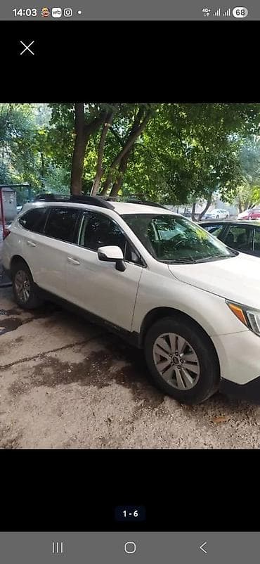 Транспорт: Subaru Outback: 2017 г., Автомат, Универсал — 2