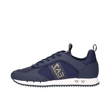 Мужские кроссовки, 41.5, 42, Emporio Armani, Новый, цвет - Синий