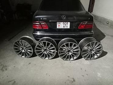 geely galaxy e5: Литые Диски R 18 AMG, Комплект, отверстий - 5, Б/у — 1