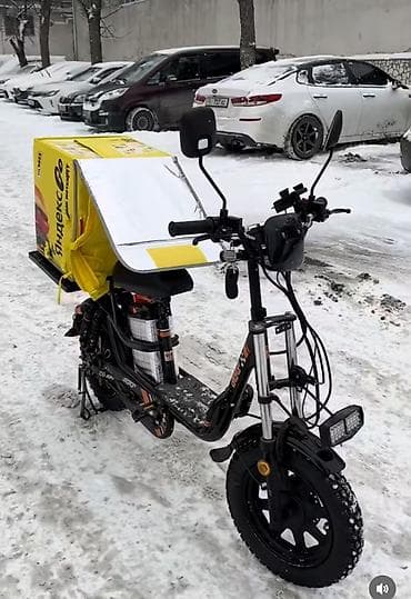 скутер бишкек: Электровелосипед/скутер для курьерской доставки - Компактный — 1
