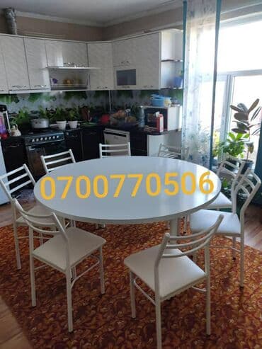 Стол и стул для кафе, Новый at lalafo.kg Стол и стул для кафе, Новый