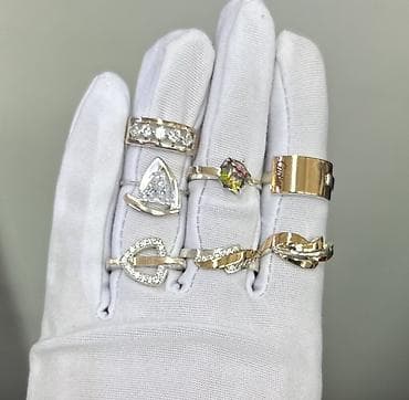 нитрат серебра купить: Кольцо, Помолвочное, Проба 925, Женские, Новый — 6