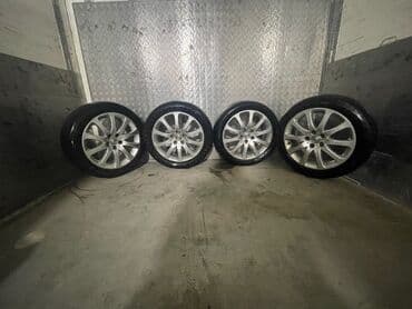 стекла бу: Колеса в сборе 225 / 50 / R 18, Всесезонная, Б/у, Комплект, Легковые, Литые — 1