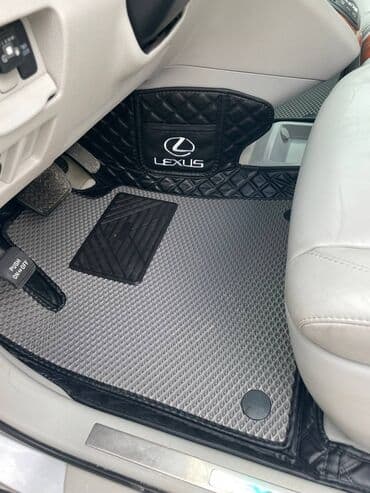 дом калесах: 5D Экокожа Полики Для салона Lexus, цвет - Черный, Новый, Самовывоз, Бесплатная доставка, Платная доставка — 5