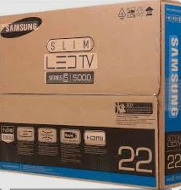 тв тюнер для телевизора: Телевизор Samsung оригинал 22"тонкая LED‑модель серии 5 [ 6.900 сом] — 2
