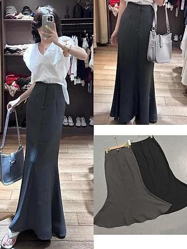 Юбка, Модель юбки: Годе, Макси, Высокая талия