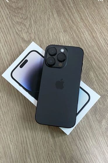 IPhone 14 Pro, Черный, Коробка