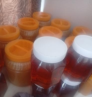 Мёд горный натуральный 1кг 550 сом — 1