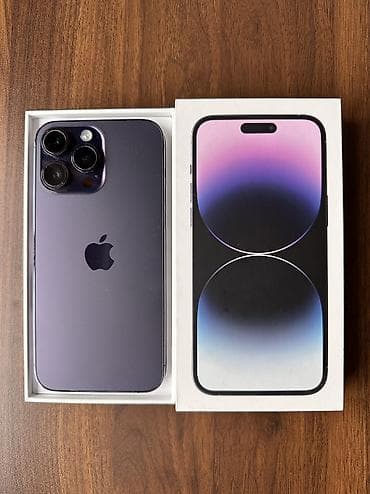 IPhone 14 Pro Max, Б/у, 256 ГБ, Deep Purple, 81 % at lalafo.kg IPhone 14 Pro Max, Б/у, 256 ГБ, Deep Purple, 81 %