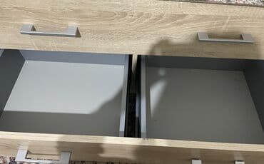 мебель россия: Спальный гарнитур, Б/у, Двуспальная кровать, Шкаф, Тумба, МДФ, Бесплатная доставка — 9