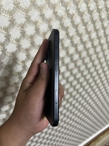 iphone cable: IPhone 16, Б/у, 128 ГБ, Black Titanium, Защитное стекло, Чехол, Коробка, 89 % — 2