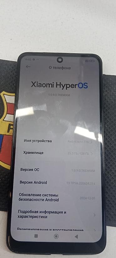 Redmi, Redmi Note 11S, Б/у, 128 ГБ, цвет - Серый, 2 SIM