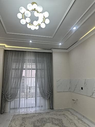 Комплект штор, Велюр, С кистями, Изготовление на заказ, Для зала