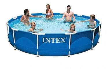 Спорт и хобби: Бассейн каркасный INTEX 28210 - это идеальный выбор для вашего летнего — 1