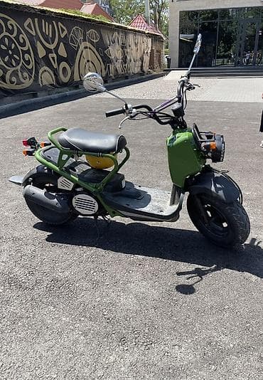 bws samurai: Скутер Honda Zoomer (Ruckus) зелёного цвета - Компактный городской — 4