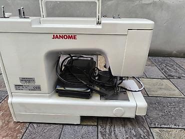 dulipu machine: Швейная машина Janome, Механическая, Полуавтомат — 2