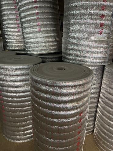 пена утепления: Теплоизоляция фольгированная Ширина -1м Длина -30-35-40метров Толщина — 1