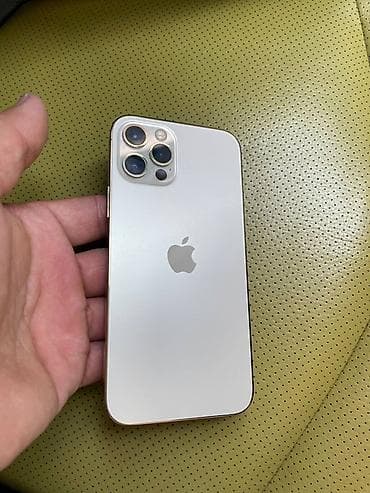 iphone 8 plus: IPhone 12 Pro, Б/у, 128 ГБ, Белый, Зарядное устройство, Чехол, 73 % — 1