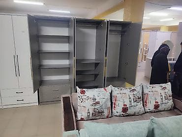 шкафы тумбы: Шифоньер, шкаф для одежды, Прямой, ЛДСП — 2