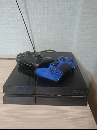 ps3 rebug: Sony PlayStation 4 fatс двумя оригинальными геймпадами DualShock 4 — 1