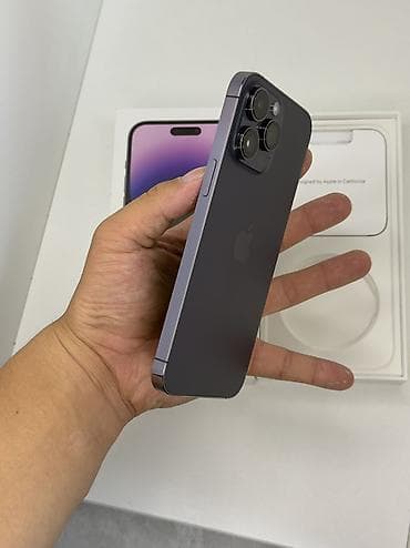 самсунг 8 с: IPhone 14 Pro Max, Б/у, 256 ГБ, Deep Purple, Коробка, 78 % — 6