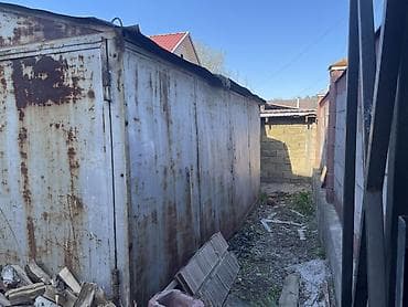 разборный гараж: Металлический гараж/сарай из листовой стали Описание: - Разборный — 3