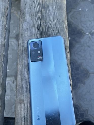 redmi note 12 5g: Infinix Note 40, Б/у, 128 ГБ, цвет - Голубой, 2 SIM — 1