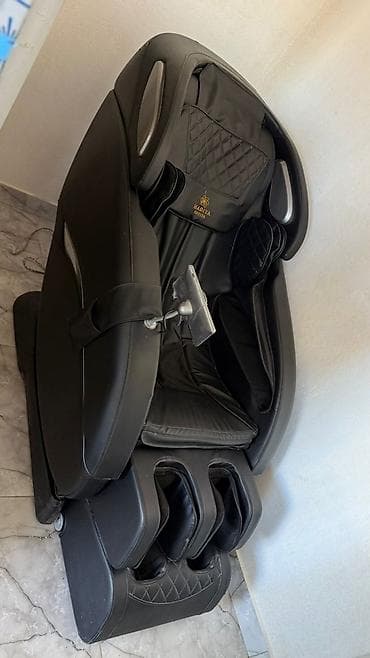 валик с рисунком: Массажное кресло, цвет - Черный — 1