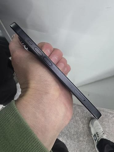 купить телефон 13 про: IPhone 15, Б/у, 128 ГБ, Черный, Коробка, 87 % — 5