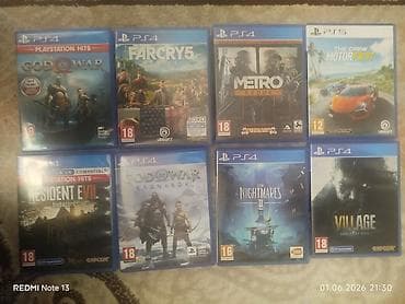 ps5 с играми: Коллекция дисков для PlayStation: - PS4 God of War (PlayStation Hits — 2