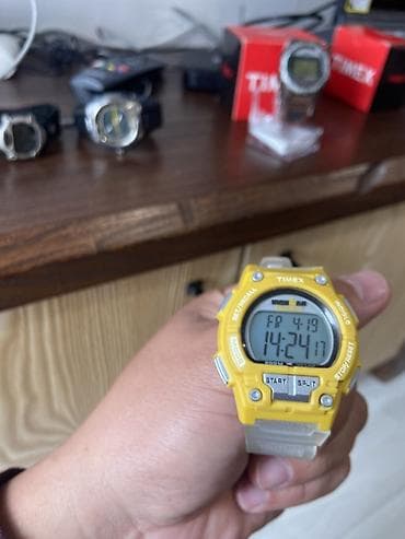 часы coros: Спортивные часы часы, Timex (Ironman), Таймер и секундомер, Водонепроницаемые, Унисекс — 1