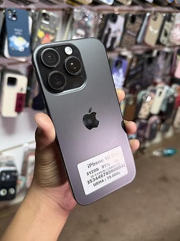 hidden camera: IPhone 16 Pro Max, Б/у, 512 ГБ, Black Titanium, Зарядное устройство, Защитное стекло, Чехол, В рассрочку, 91 % — 1