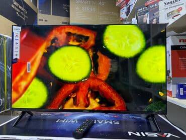 где купить комнатную антенну для телевизора: Телик Телевизоры YASIN 40E8000 smart tv с интернетом youtube 102 см — 19