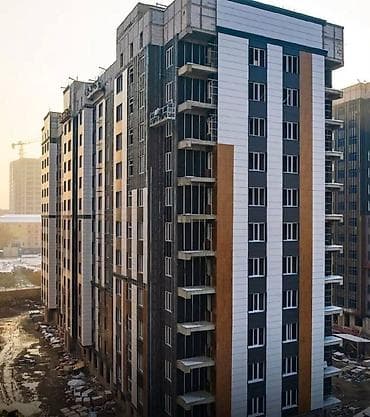 Батирлер: 1 бөлмө, 46 м², Технопарк Элитка, 12 кабат, ПСО (өз алдынча бүтүрүү) — 3