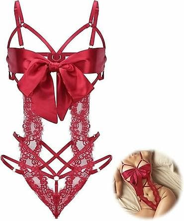 дордой одежды: Ажурный боди с бантиком на груди🍒
♻️Размер: 44, 46 (M, L) — 2