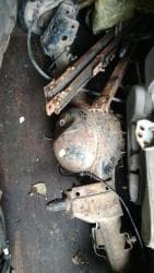 задный мост гигант: Арткы Көпүрө Nissan 2001 г., Колдонулган, Оригинал, Жапония — 4