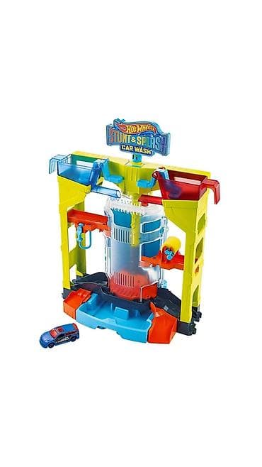 Игровой набор Hot Wheels мойка + машинка Оригинал В хорошем