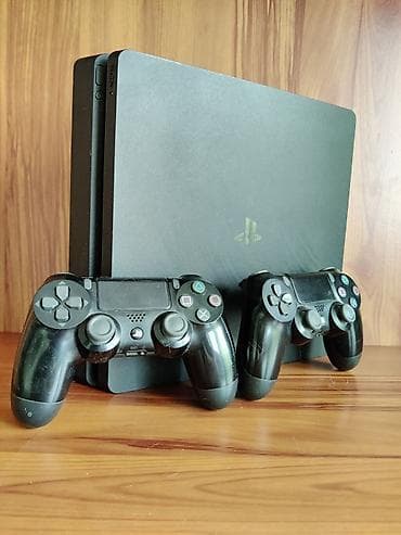 dualshok 3: Игровая консоль Sony PlayStation 4 Slim. Прошитая с двумя — 1