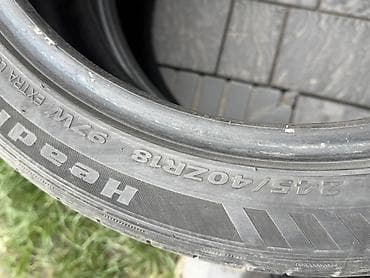 Шиналар 235 / 45 / R 18, Жай, Комплект, Жеңил унаалар, Dunlop — 4